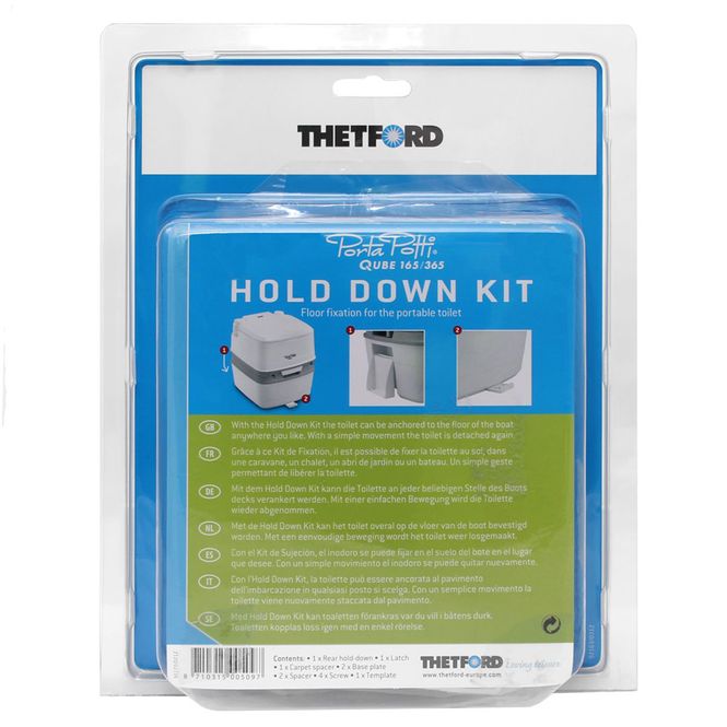 Hovedbilde Thetford Hold Down Kit Gulvfeste Porta Potti Qube