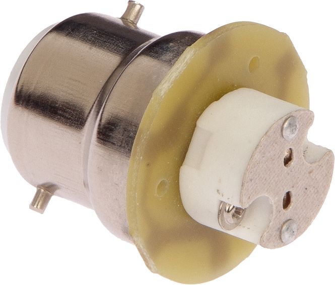 Hovedbilde LED Adapter, BA22D til G4