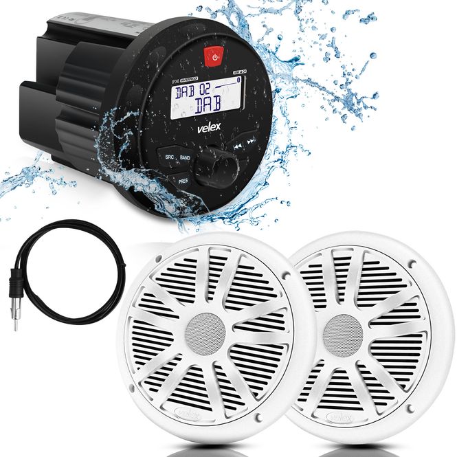 Hovedbilde Velex Marine Stereo kit DAB+