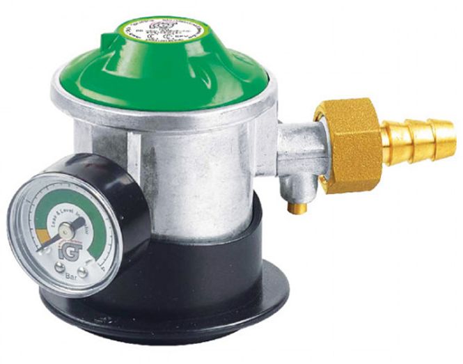 Hovedbilde Gassregulator Jumbo click-on m/manometer og ...