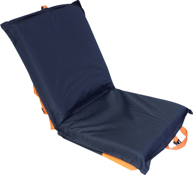 Hovedbilde Sittepute Comfy Carry, mørkekblå/oransje