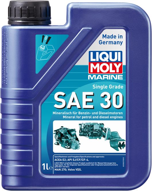 Hovedbilde Liqui Moly Marine Single Grade SAE 30 1 l