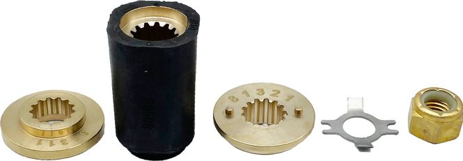 Hovedbilde Poleax F11 Hub kit til Mercury 25-75 hk