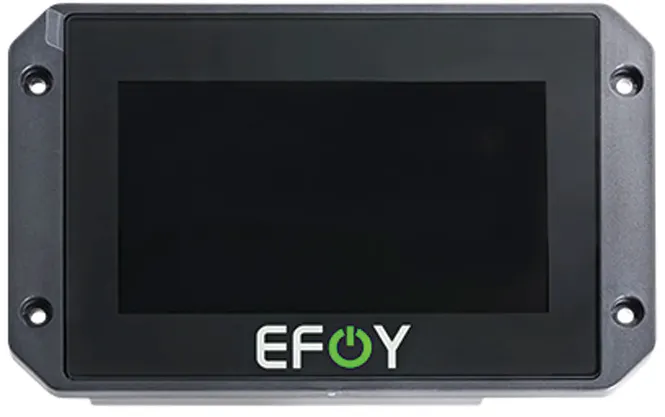 Hovedbilde EFOY Kontrollpanel OP3
