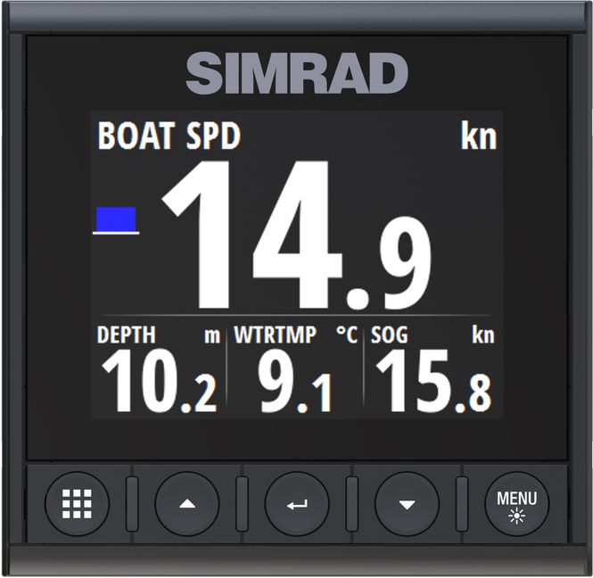 Hovedbilde Simrad IS42 skjerm