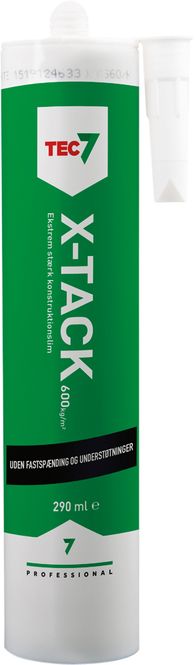 Hovedbilde Tec7 X-Tack Kraftlim hvit 290 ml