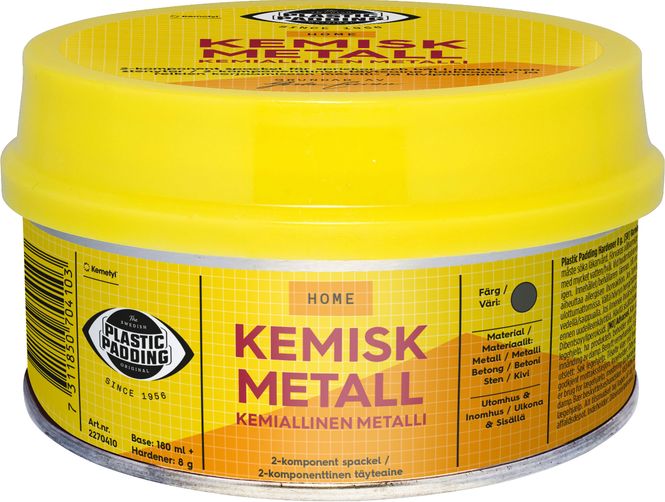 Hovedbilde Plastic Padding Kjemisk metall  180 ml