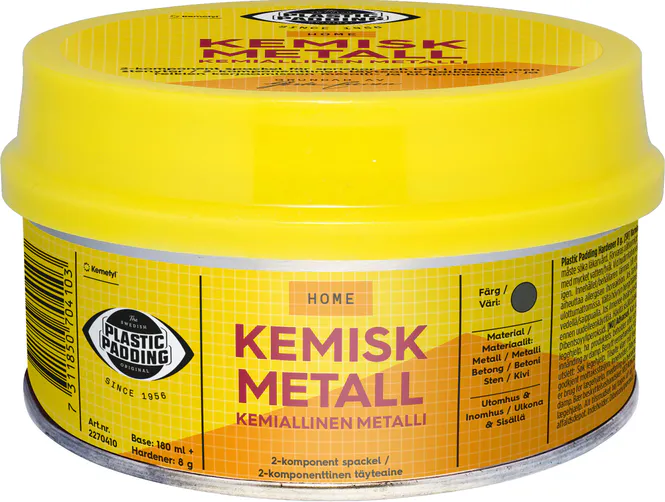 Hovedbilde Plastic Padding Kjemisk metall  180 ml