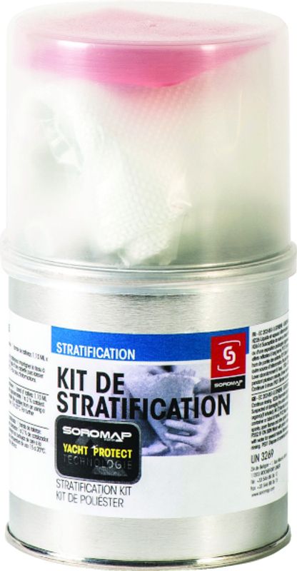 Soromap Polyester Kit reparasjonssett 250 g