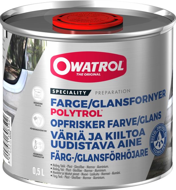 Hovedbilde Owatrol Polytrol fargefornyer 0,5 l