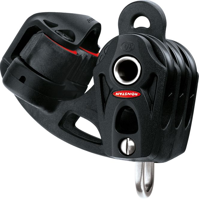 Hovedbilde Ronstan Orbit 30 BB Trippel hv cleat, RF35332