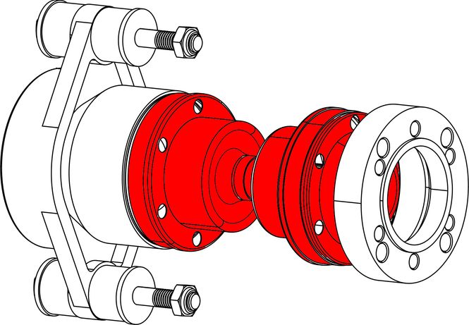 Hovedbilde Drivaksel valgfri lengde M=270mm