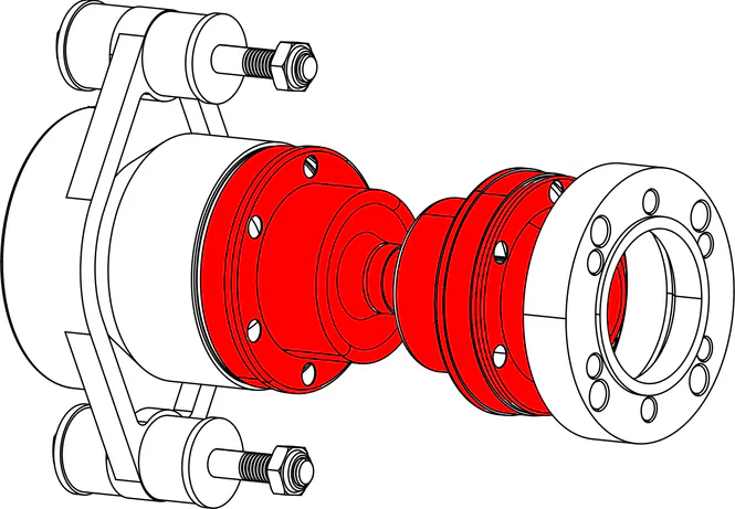 Hovedbilde Drivaksel valgfri lengde M=270mm
