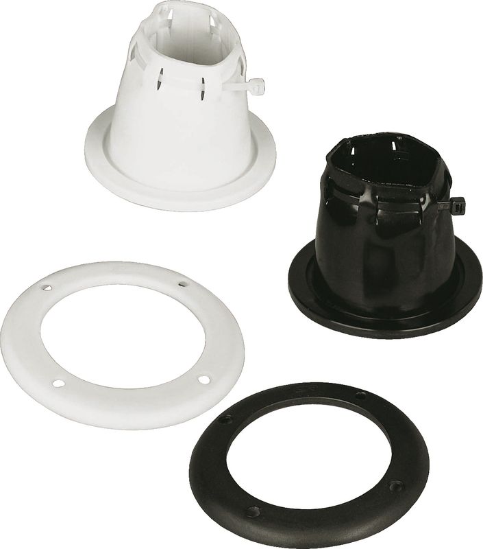 Kabelgjennomføring sort 105 mm