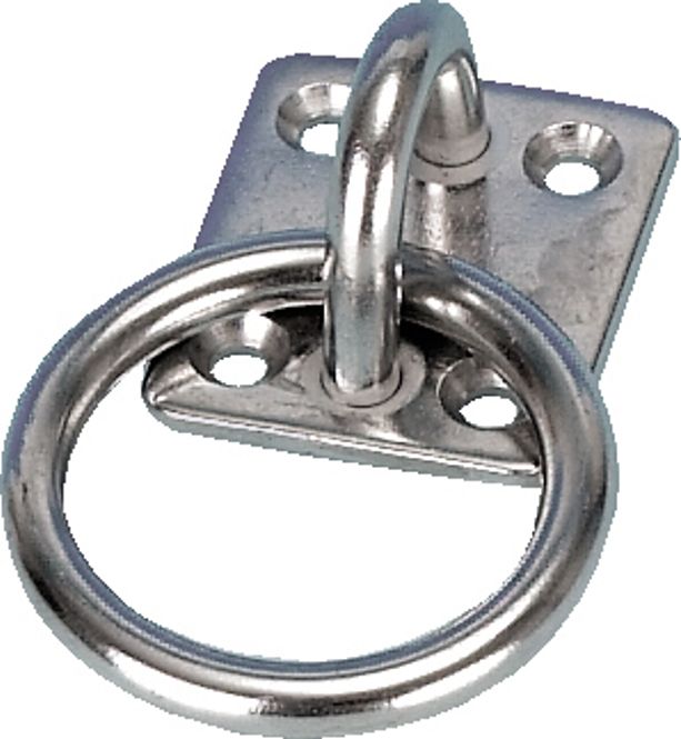 Hovedbilde Ringplate m/løs ring, syrefast