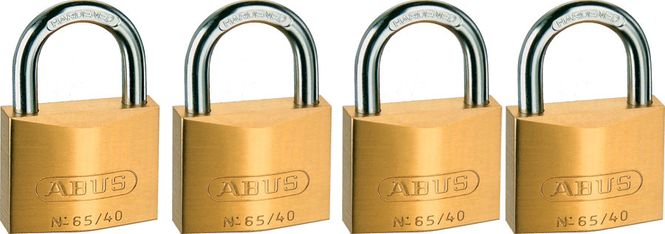 Hovedbilde Abus Hengelås 65, 4 stk