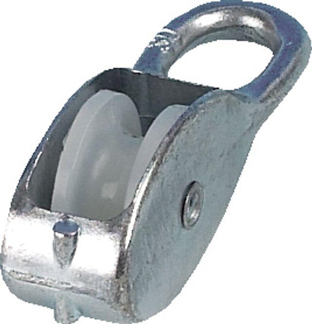 Hovedbilde Blokk, enkel, aluminium