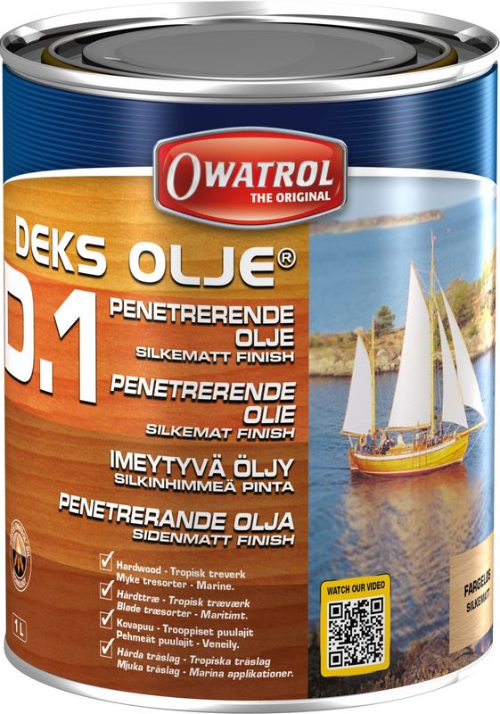 Owatrol Deks Olje D1 matt