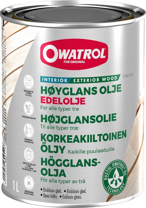 Hovedbilde Owatrol Edelolje høyglans